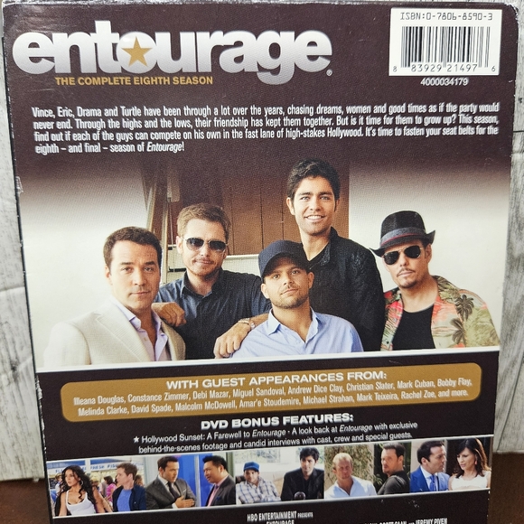 Entourage: Complete Eighth Season DVD HBO - Picture 6 of 7